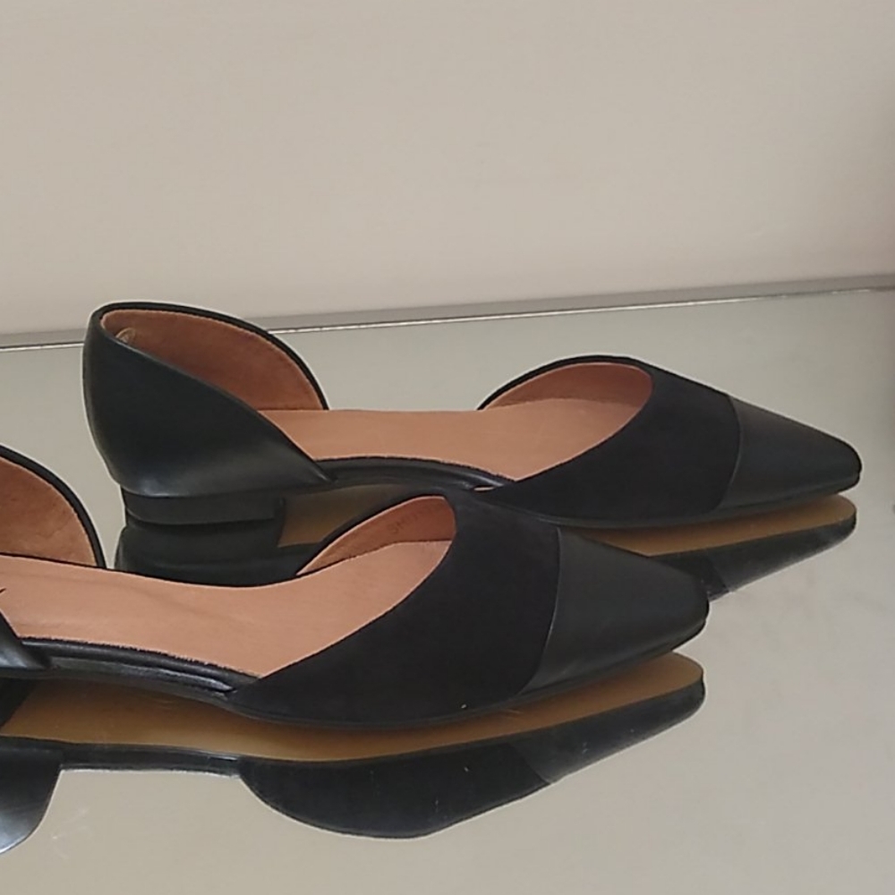 J Jill D'Orsay Flats Black 9.5 - Picture 3 of 8
